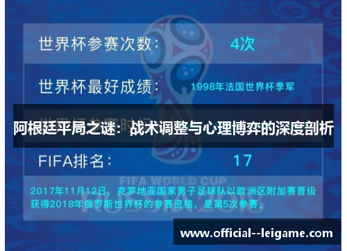 阿根廷平局之谜：战术调整与心理博弈的深度剖析